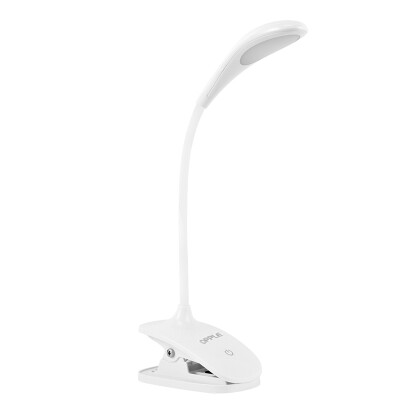 

Oupu lighting LED charging clip lamp lamp lamp learning dormitory bedside reading night light third gear touch dimming 4000K white with USB connection socket