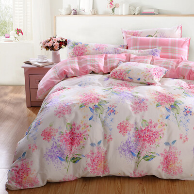 

(COZZY) Домашний текстиль Хлопок Twill Quilt Versailles Garden 220 * 240cm 1.8m Кровать Применимо