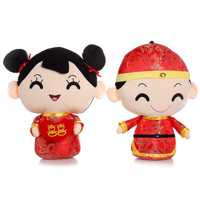

[Супермаркет] Jingdong мост B & D мечта свадебного подарок свадебных подарки свадьба поставки пресса кукла подушка подруг друг отправить одну пару красных детских пресс