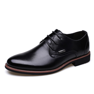 

Yee Chi EGCHI leather shoes men business casual fashion wear leather shoes men 8096 brown 39