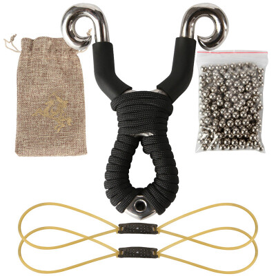 

KANSOON light metal Outdoor traditional tension elastic string slingshot