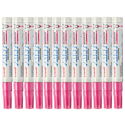 

Mitsubishi Uni PX-20 in the word paint pen pink 22-28mm 12 loaded can be used for car paint