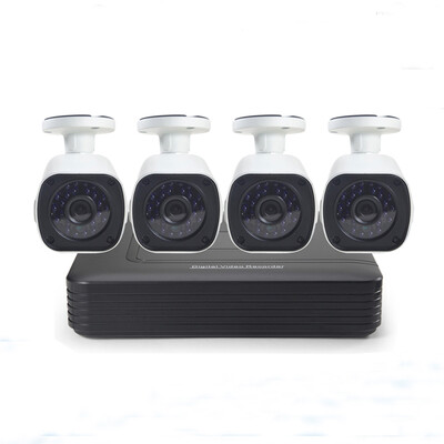

Cotier CCTV Security Systems 1080P AHD Camera IR Outside Kit 4CH DVR Motion Detection Set H264
