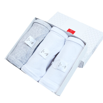 

[Jingdong supermarket] silk fiber bird (TINSINO) men's vest fine needle cotton cultivation body hurdles fall black and white gray 3 pieces installed L