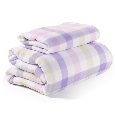 

Montagut Towel Home Textiles Cotton Gauze Brick 1 Mianjin 1 Bath Towel Set Soft Water Blue 85g 314g 34 75cm 70 140cm