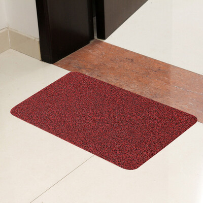 

Suarte scraping mud ash dusting mats into the front door mat non-slip door mat 4777cm dark red