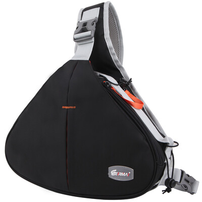 

Rimma EIRMAI SS16 single shoulder oblique triangle package SLR camera bag small size large capacity fast take machine black