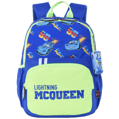 

Disney Disney car mobilization children bag light casual backpack kindergarten first grade primary school student bag RL0017B color blue