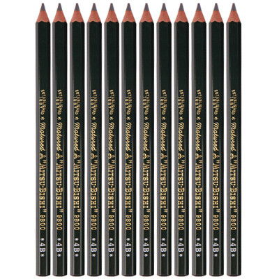 

Mitsubishi Uni 9800 Mitsubishi pencil drawing pencil drawing sketch pencil graffiti 4B 12 packs