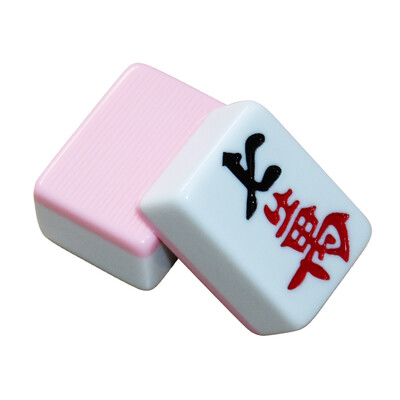 

Chung Hin boutique large medium mahjong hand hand mahjong mosaic 38mm water pink
