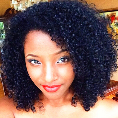 

N..W. 150% Density Brazilian virgin human hair Afro curl Glueless Full lace wigs with baby hair for black women