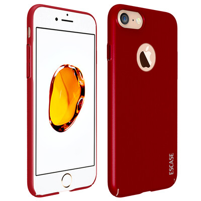 

ESCASE Apple iPhone7 телефон случае iPhone7 мобильный телефон случае Apple телефон случае все включено краски кожи чувство серии твердой оболочки 4,7 дюйма новогодняя версия китайского красного