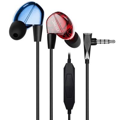 

Wisconsin VSONIC NEW VSD2Si In-Ear Curtain Headset Red&Blue