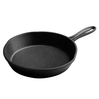 

Jingdong Supermarket Cooking Big Emperor Pan pot 18cm frying pan no coating thickened cast iron pot pig iron pan fry pan fried steak row grinder Induction Cooker gas gas stove fire fire general use J18ATQ17