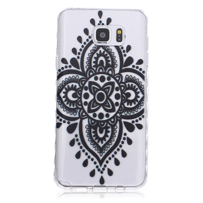 

Black Chinese knot Pattern Soft Thin TPU Rubber Silicone Gel Case Cover for SAMSUNG GALAXY Note 5