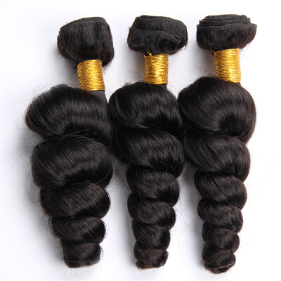 

8A Brazilian Loose Deep Wave Curly Virgin Hair 3Pcs Lot 10" to 30" Cy May Hair Human Hair Unprocessed Virgin Brazilian Loose Wave