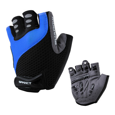 

Sparkling (SGK01) Thunderbolt ride riding gloves summer cool shorts bike gloves blue  code