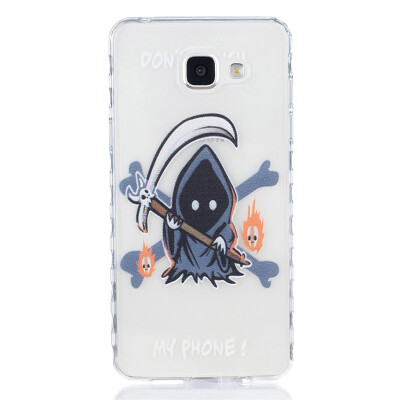 

Grim Reaper Pattern Soft Thin TPU Rubber Silicone Gel Case Cover for SAMSUNG GALAXY A5 2016/A510