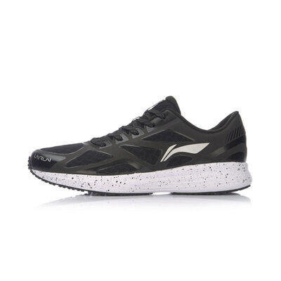 

Li Ning (LI-NING) Men's breathable wear-resistant anti-vibration shock shoes running shoes ARHM001-1 new base black / silver gray / base white 7 / 39.5