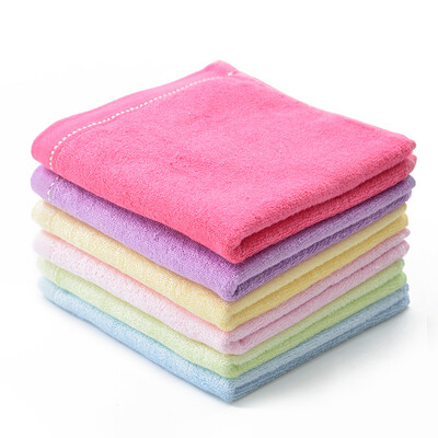 

Bamboo bamboo fiber towel soft&comfortable skin-friendly water infants&young children bamboo charcoal saliva towel silver color element six