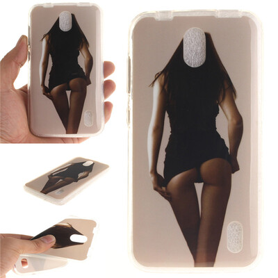 

Sexy Girls Pattern Soft Thin TPU Rubber Silicone Gel Case Cover for HUAWEI Y625