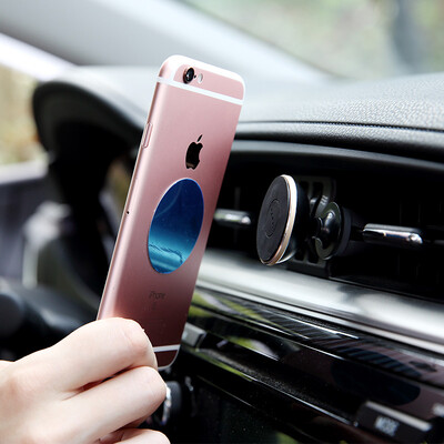 

ROCK Magnetic Car Phone Holder Mini Air Vent Outlet Mount Magnetic Phone Mobile Holder Universal For iphone Samsung Car Stand
