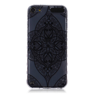 

Black love Pattern Soft Thin TPU Rubber Silicone Gel Case Cover for iPod Touch 56