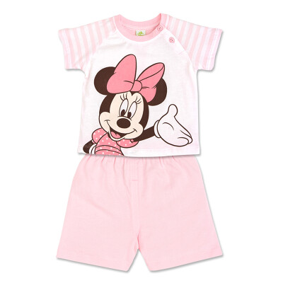 

Disney baby children's short-sleeved shorts suit jacket pants out suit 831610211 pink 110 yards