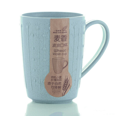 

Banyuni Wheat Straw Wash Water Cup Посуда серии Пшеница Mouthwash Cup чашка для зубной щетки пара Lek Cup North European Blue