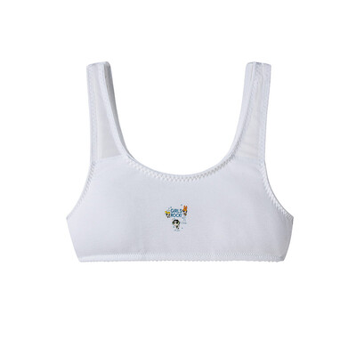 

Dizi DICI children&39s cotton bra girl girl development period chest bra bra bra underwear small vest one stage 9C004A0 white A85