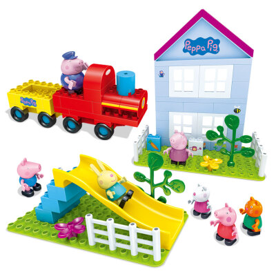 

Banbao Peppa Pig Building Blocks ConstructionToys