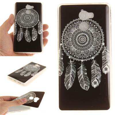 

Black wind chimes Pattern Soft Thin TPU Rubber Silicone Gel Case Cover for XIAOMi RedMi 4