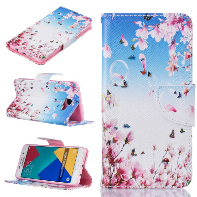 

Orchid butterfly Design PU Leather Flip Cover Wallet Card Holder Case for SAMSUNG GALAXY A5 2016/A510