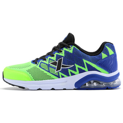 

(XTEP) men's shoes running shoes men's air cushion sports shoes running shoes comfortable shock-absorbing wear-resistant flying running shoes 984419119383 blue black 42 yards