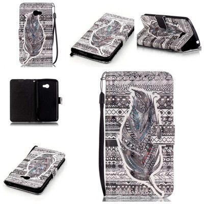 

Skull Design PU Leather Flip Cover Wallet Card Holder Case for LG G5