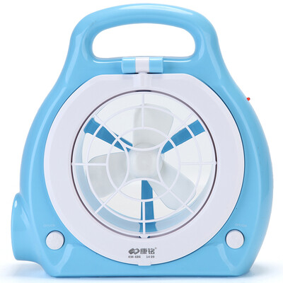 

KANGMING LED Multifunctional Fan Table Lamp Children Hand Lights KM-686 Blue