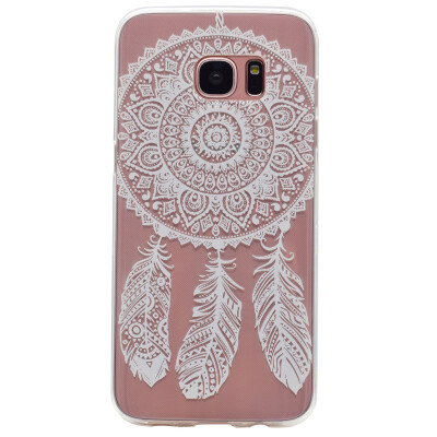 

Dreamcatcher Pattern Soft Thin TPU Rubber Silicone Gel Case Cover for Samsung GALAXY S7 Edge