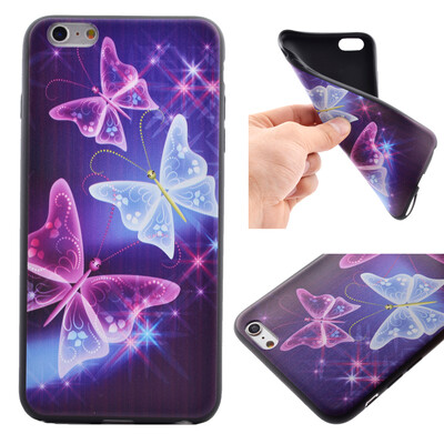 

Star Butterfly Pattern Soft Thin TPU Rubber Silicone Gel Case Cover for IPHONE 6/6S
