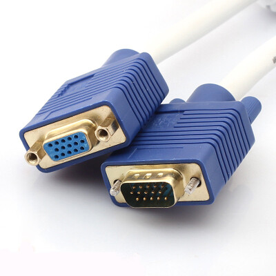 

REVOFREE VGA (3+6)/(3+9) Extension Cable for Computers, TVs, Monitors & Projectors