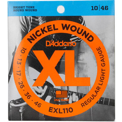 

D&39Addario D&39Addario EXL110 electric guitar string of the original electric guitar string of fine production string EXL110 010-046