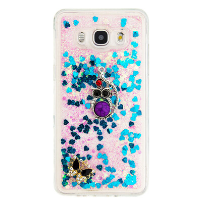 

Динамический Quicksand Блеск наливные Мягкая ТПУ чехол для SAMSUNG J510