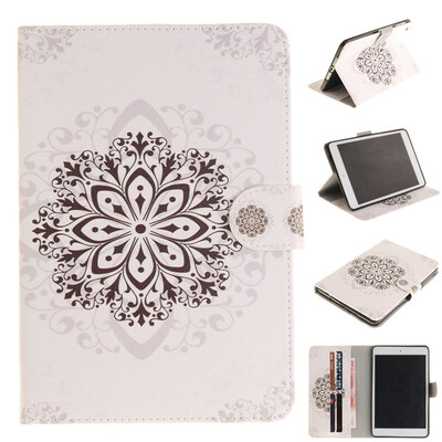 

Datura flowers Style Embossing Classic Flip Cover with Stand Function and Credit Card Slot for iPad Air/5