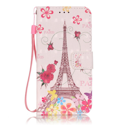 

Eiffel Tower Design PU Leather Flip Cover Wallet Card Holder Case for SAMSUNG S6EDGE