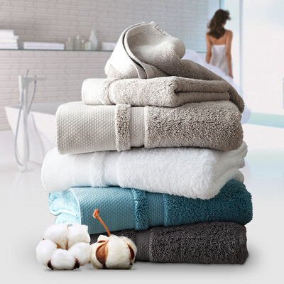 

Canasin Pure Cotton Big Bath Towel 800g 15080cm blue