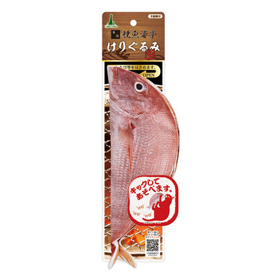 

Petio Japanese brand teapot toys chewing fish pose kite bite toys including wood days Polygonum mackerel 1