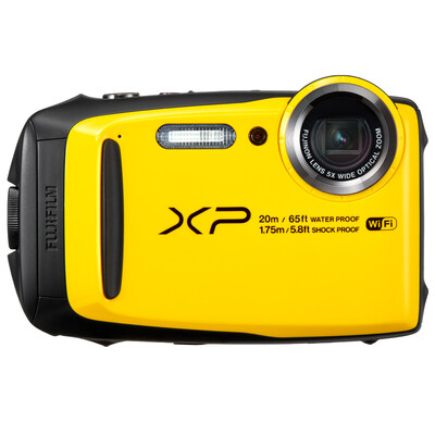 

Fuji (FUJIFILM) XP120 четыре анти-движения камеры желтая карточка машина водонепроницаемый и пылезащитный противоударный антифриз 5-кратный оптический зум, оптическая стабилизация изображения WIFI Share
