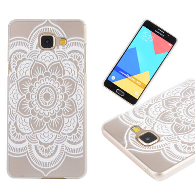 

Hexagonal flower Pattern Soft Thin TPU Rubber Silicone Gel Case Cover for Samsung Galaxy A5 2016/A510