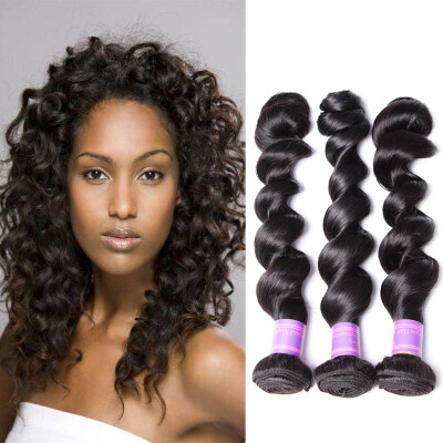 

7A Peruvian Loose Wave Virgin Hair 4 Bundles Peruvian Virgin Hair Loose Wave Peruvian Curly Weave Cheap Human Hair Weave Bundles