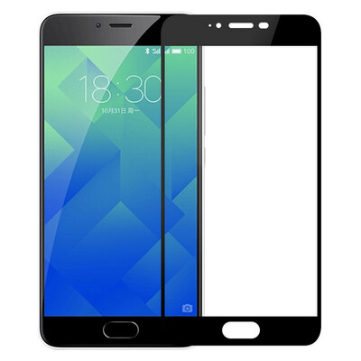 

Mo Fan Meizu Blue 5 tempered film full screen cover sister 5 high-definition explosion-proof film front film meizu for Meizu 5