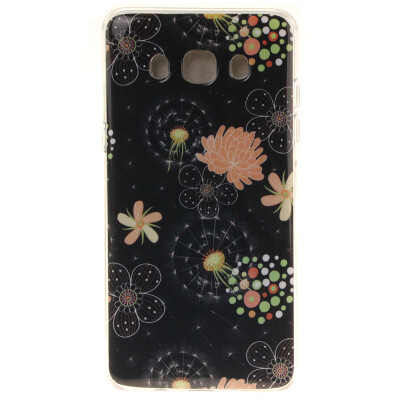 

Colorful flowers Pattern Soft Thin TPU Rubber Silicone Gel Case Cover for SAMSUNG GALAXY J5 2016J510